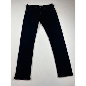 Levi Strauss Signature Slim Jeans Men's W34 L34 Dark Wash Stretch Denim